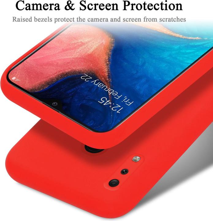 Image du produit Cadorabo TPU Liquid Silicone Case Cover (Samsung Galaxy A20, Samsung Galaxy M10s, TCL A30)
