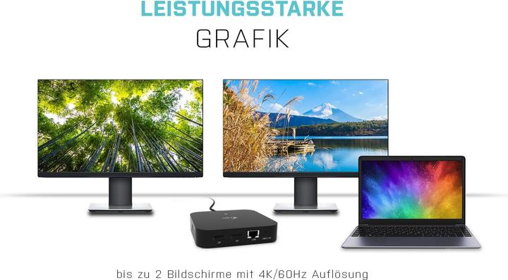 Image du produit i-tec Dual Display (USB-C, 10 Ports)