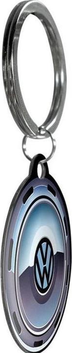 Actual product image Nostalgic-Art Merchandising Keychain VW wheel Ø 4 cm, 1 piece, Multicolor
