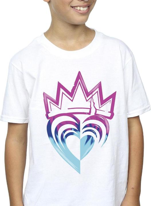Immagine prodotto Disney Descendants Pink Crown Maglietta Ragazzi (140, 146)