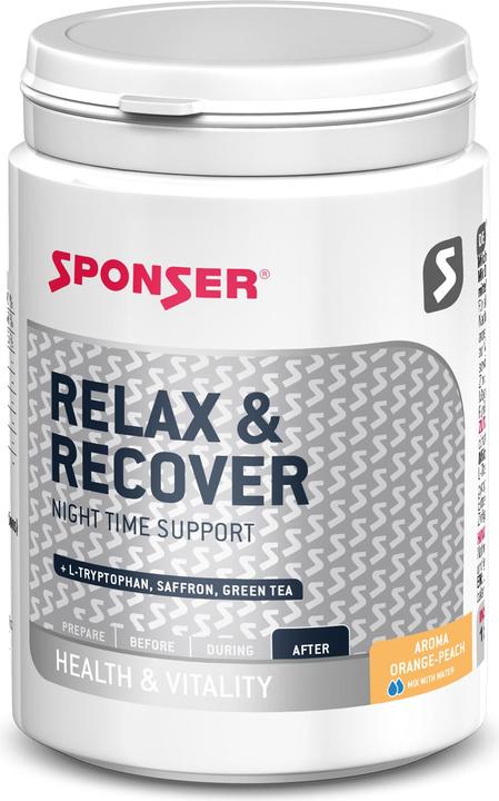 Sponser Relax und Recover (Orange-Peach, 1 Stk., 120 g)