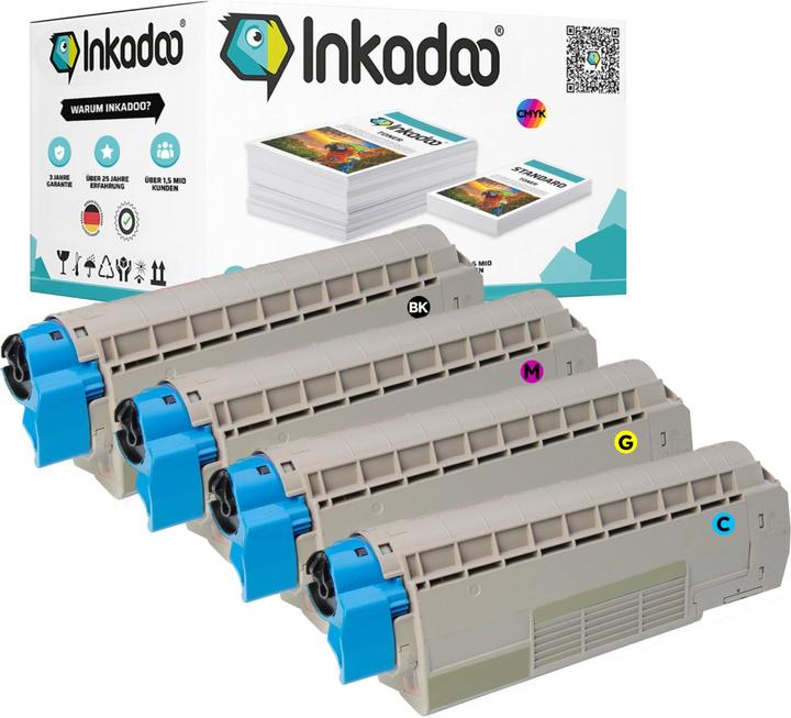 Produktbild Inkadoo Toner kompatibel mit OKI 44844615 / C822 Toner