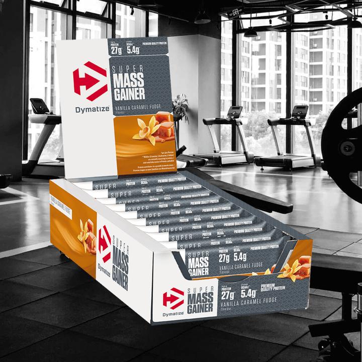 Actual product image Dymatize Super Mass Gainer (Caramel, Vanilla, 10 pcs., 900 g)