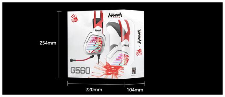 Produktbild A4Tech 47527 Bloody G560 Naraka 7.1 RGB