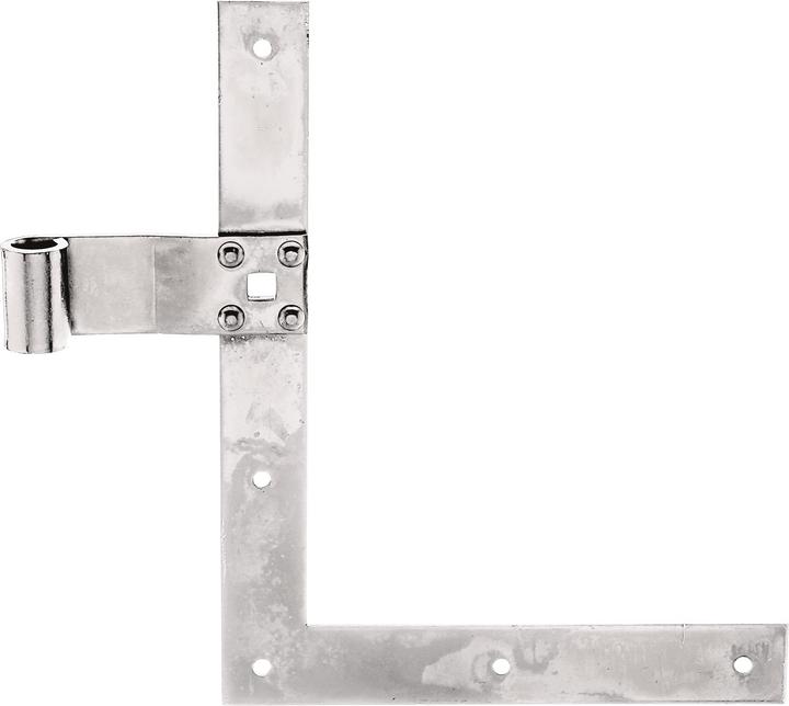 Produktbild Alberts Fensterladen-Winkelband Typ 25 oben, 250 x 200 x 13 mm, Galv. gelb verzinkt