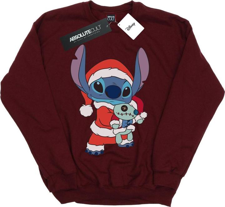 Disney Lilo And Stitch Stitch Christmas Sweatshirt Jungen