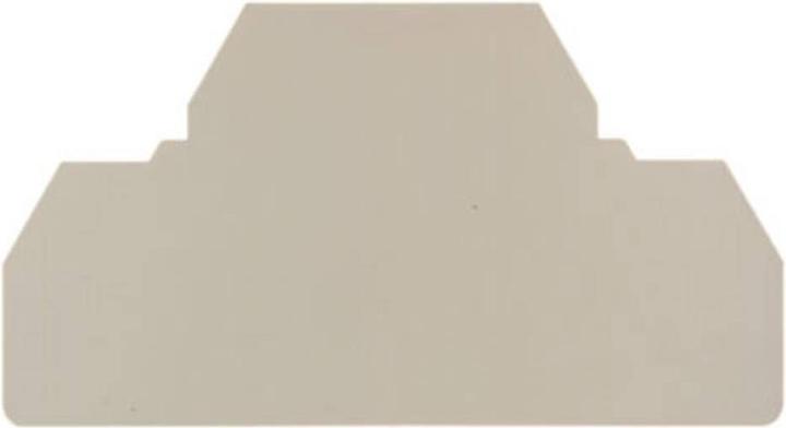 Produktbild Weidmüller ZAP ZDKB/ZDKS - Endplatte - 20 Stück(e) - Wemid - Beige - -50 - 120 °C - V0
