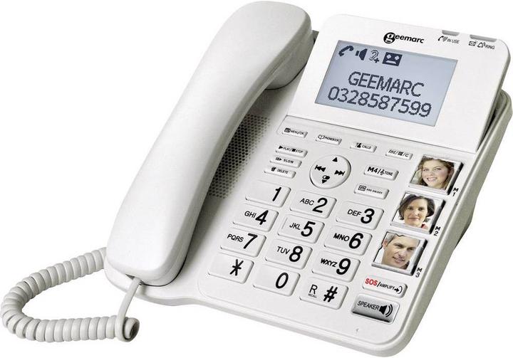 Geemarc Téléphone filaire pour seniors CL595
