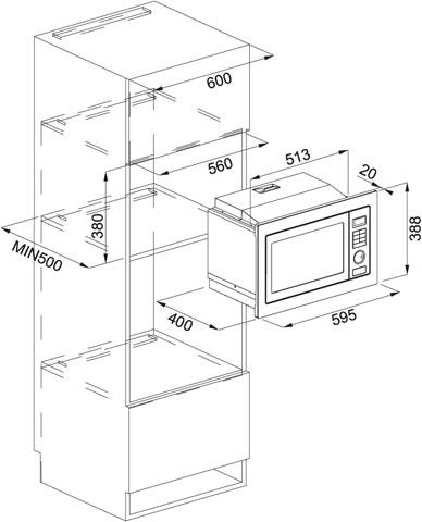 Actual product image Franke FMW 250 CR2 G BK (25 l)