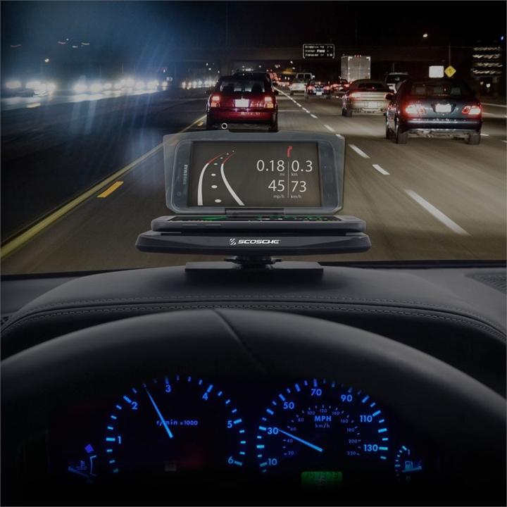 Immagine prodotto Scosche HUD per smartphone per auto con riflettore di immagini GPS