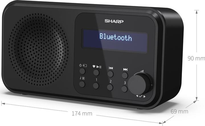 Produktbild Sharp DR-P420 (DAB+, DAB, FM, Bluetooth)