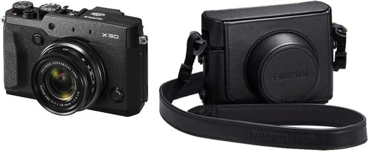 Fujifilm X30 con custodia in pelle