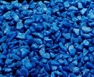 Produktbild Europet Zierkies Ø 6-9 mm, Ozeanblau, 2kg (Dekoration, sonstige Gegenstände)