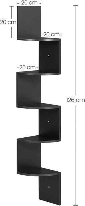 Actual product image Vasagle Corner (20 x 20 x 126 cm)