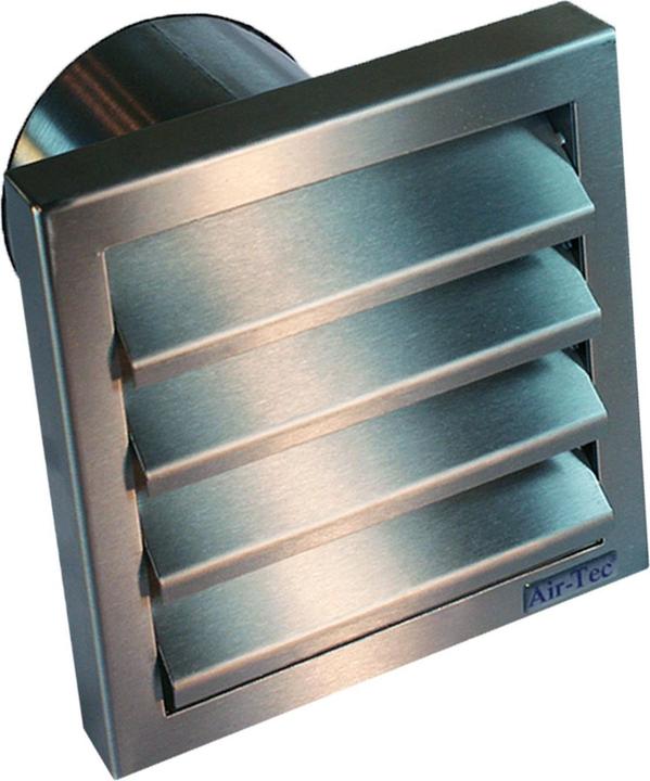 Produktbild AirTec 650263 Aussengitter Edst DN100 m. Rundanschluss u. Rückstauklappe
