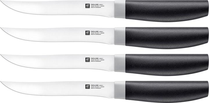Produktbild Zwilling NOW S Black Steakmesser | 4tlg. (4 Stück, Messer)