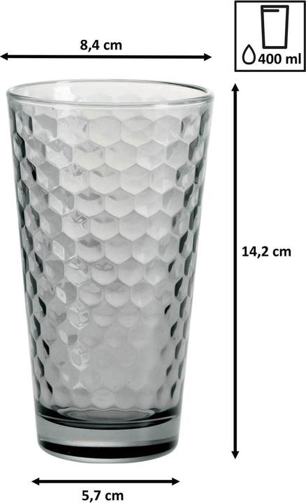 Actual product image Ritzenhoff & Breker Favo Longdrinkgläser (0.40 l, 6 x)