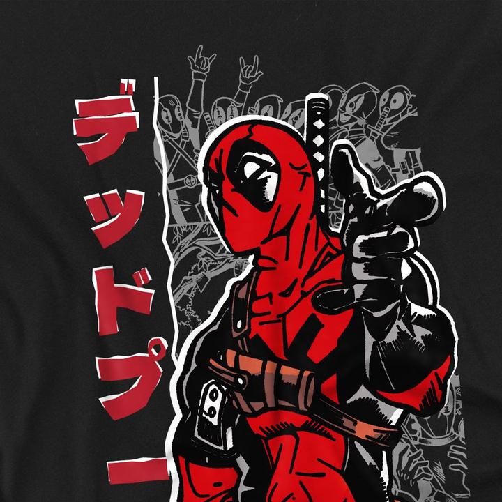 Immagine prodotto Deadpool Maglietta Giapponese Uomo (4XL)