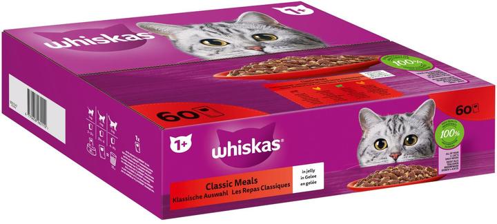Whiskas Klassische Auswahl (Adult, 60 Stk., 5100 g)