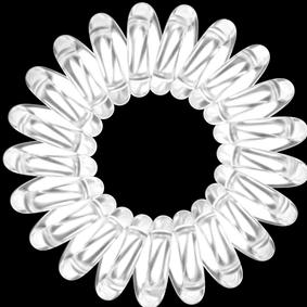 Actual product image Invisibobble Hair Tie Extra Care crystal clear 3 pcs. (Hair tie)