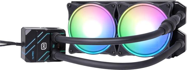 Actual product image Alphacool Eisbaer Pro Aurora 240 CPU complete water cooling, D-RGB