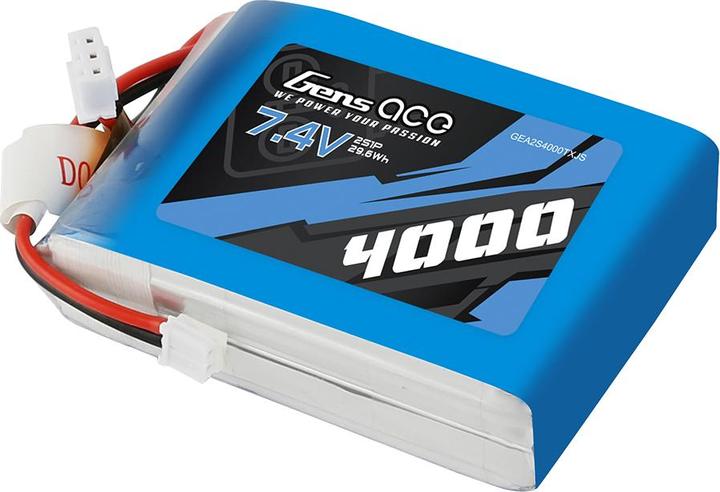 Image du produit Gens Ace Batterie RC LiPo 4000 mAh 7.4 V RX/TX (7.40 V, 4000 mAh)