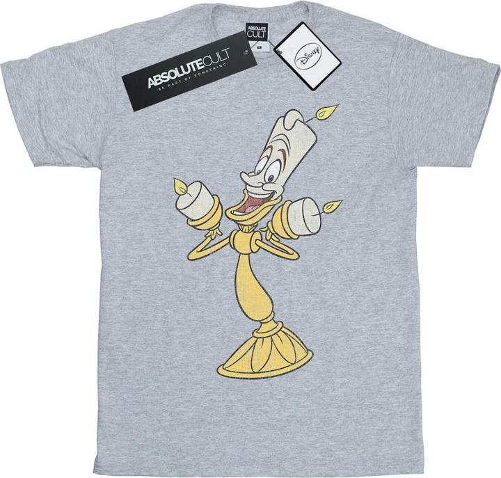 Disney Beauty And The Beast Lumiere Distressed TShirt