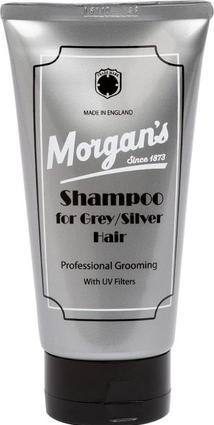 Morgans Pomade Mens Shampoo Grey/Silver Hair (150 ml, Flüssiges Shampoo)