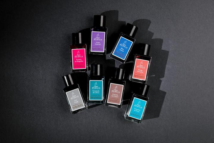 Image du produit Herbin Encre 1670 Bleu Océan 15ml (Encrier, Bleu)