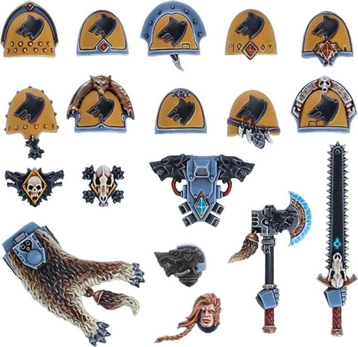 Actual product image Games Workshop Space Wolves Upgrades (Plastic)