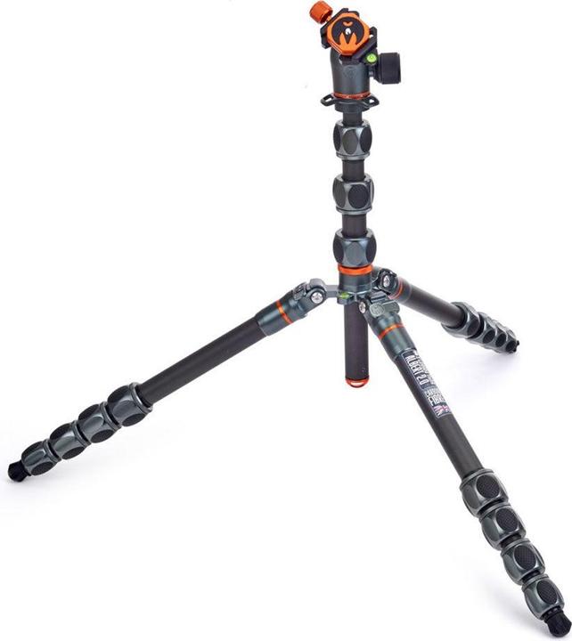 Actual product image 3 Legged Thing Pro 2.0 Albert Carbon tripod & AirHed Pro Grey (Plastic)