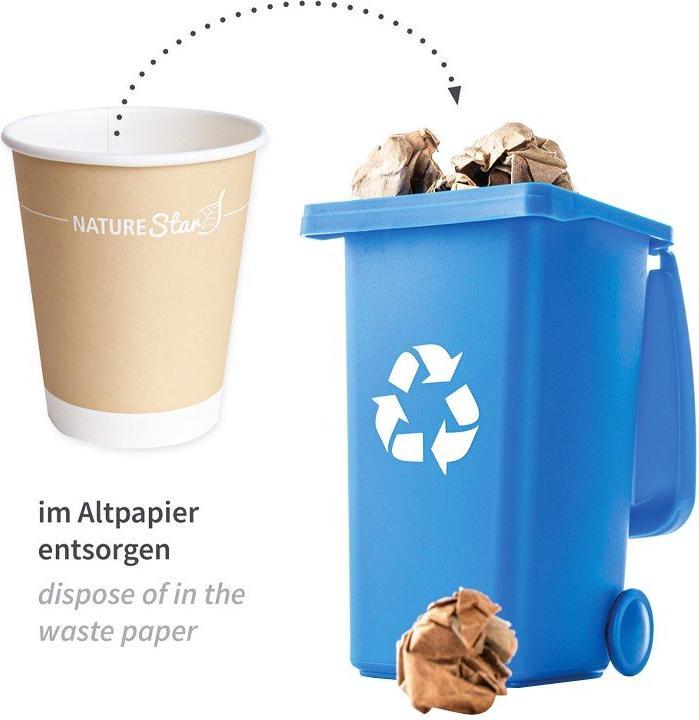 Image du produit Naturestar Kaffeebecher fürs Altpapier (50 x)