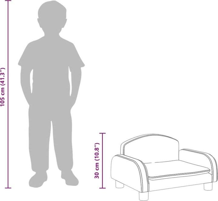 Produktbild VidaXL Amatus (Kindersofa)