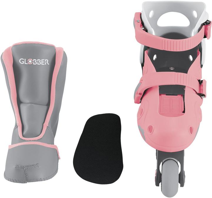 Actual product image Globber LEARNING SKATES 2in1 pastel pink, size 26-29 (29)