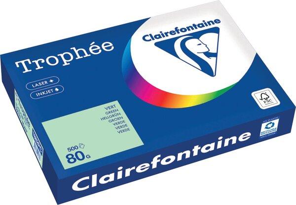 Immagine prodotto Trophee Kopierpapier, DIN A3, 80g/qm, 500 Blatt, hellgrün (80 g/m²)
