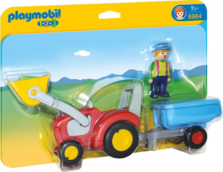 Playmobil Tracteur agricole (6964, Playmobil 1.2.3)