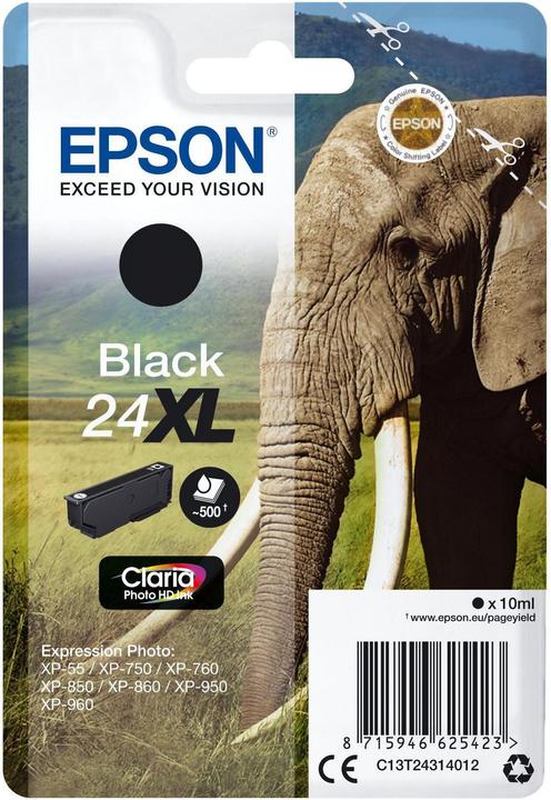 Image du produit Epson T2431 Cartouche d'encre noire (CF)
