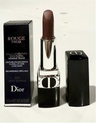 Produktbild Dior Rouge nachfüllbarer floraler Pflegelipstick (824 Saint Germain)