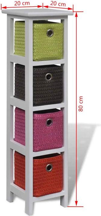 Immagine prodotto VidaXL Tibalt (20 x 20 x 80 cm)