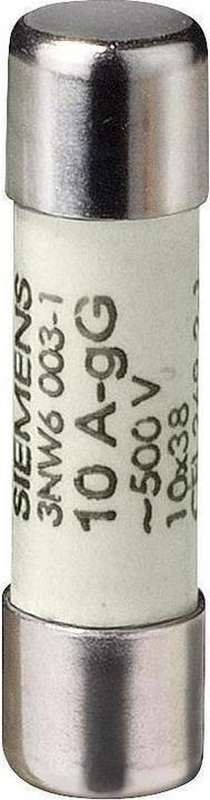 Siemens Cylindersikringsindsats 3NW60031 (10 A)