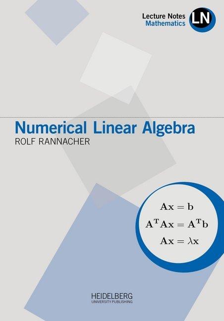 Image du produit Numerical Linear Algebra (Rolf Rannacher, 2018)