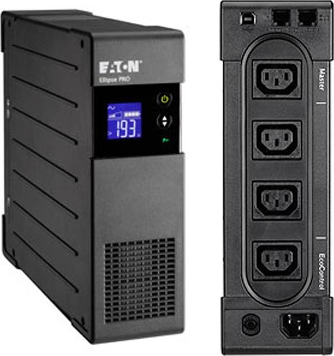 Produktbild Eaton Ellipse PRO 650 IEC (0.65 VA, 400 W, Line-Interaktiv USV)