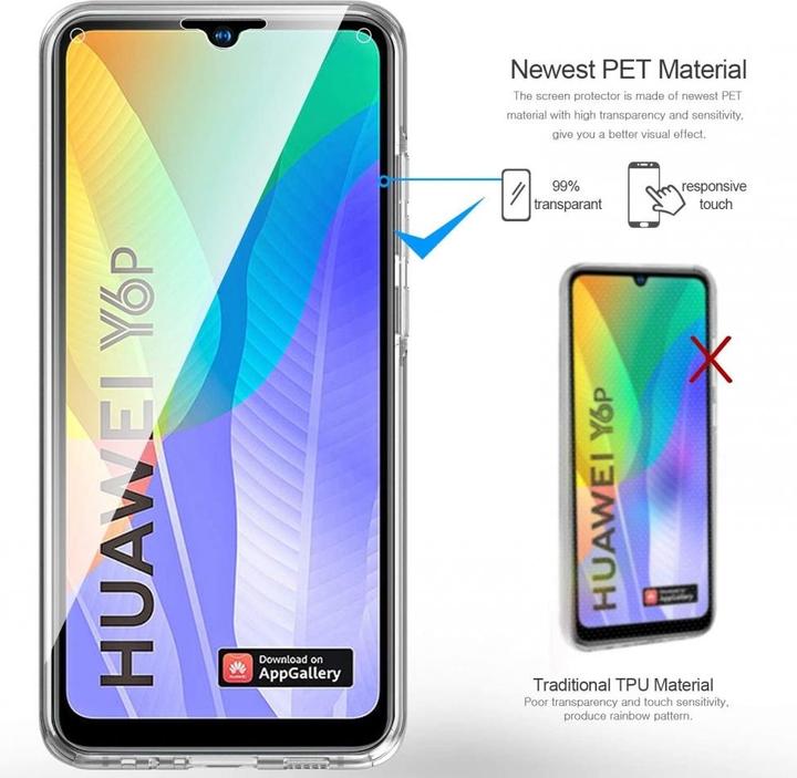 Produktbild Screenguard 360° Screen & Body Protector Huawei Y6p Hülle mit Folie (Huawei Y6p)