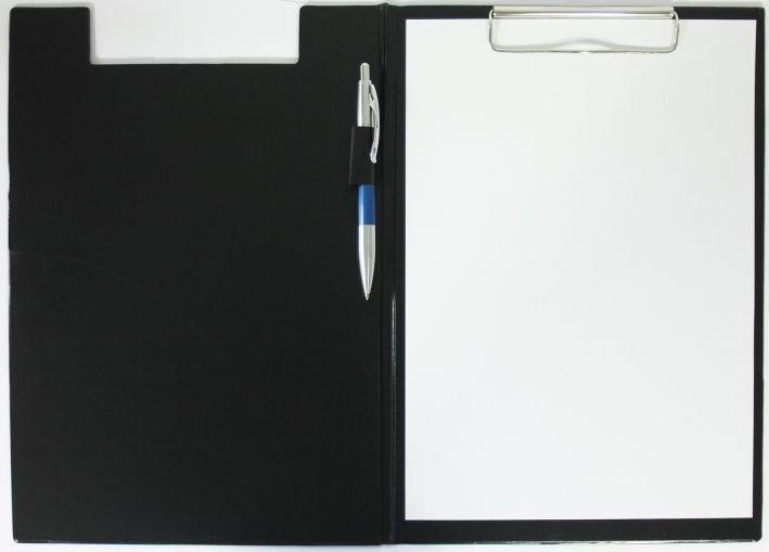 Q-Connect Klemmbrett A4 schwarz