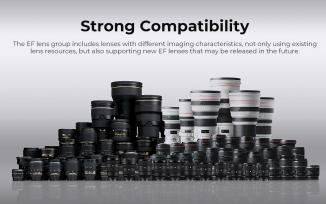Actual product image K&F Concept Electronic Autofocus Camera Lens Adapter Ring for Canon EF/EF-S Lens to Sony E-mount