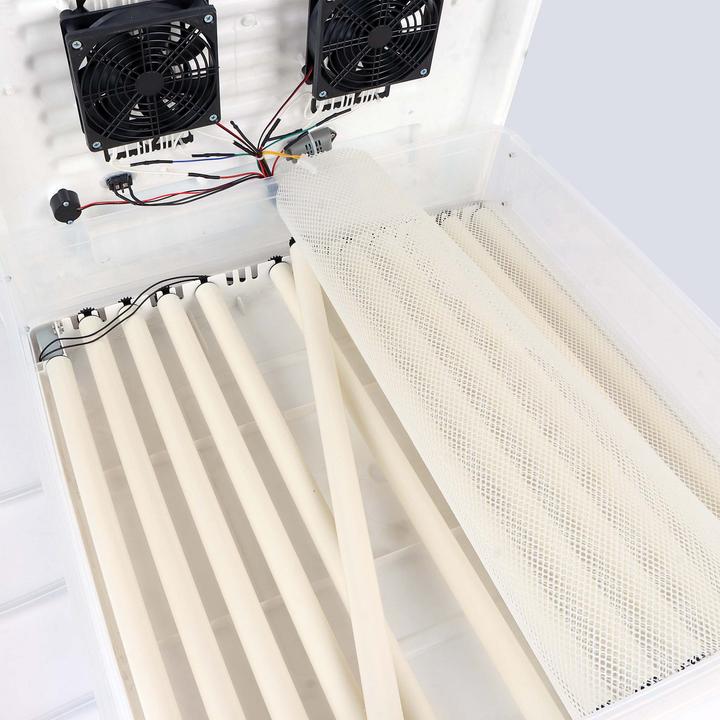 Produktbild Wiltec Fudajo Vollautomatischer Flächenbrüter Brutmaschine 128 Eier Inkubator Hühner