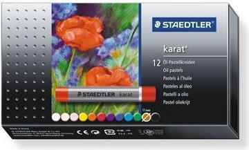 Produktbild Staedtler 2420 Öl-Pastellkreide Kartonetui mit 12 Stück, sortiert (Sortiert, 1 x)