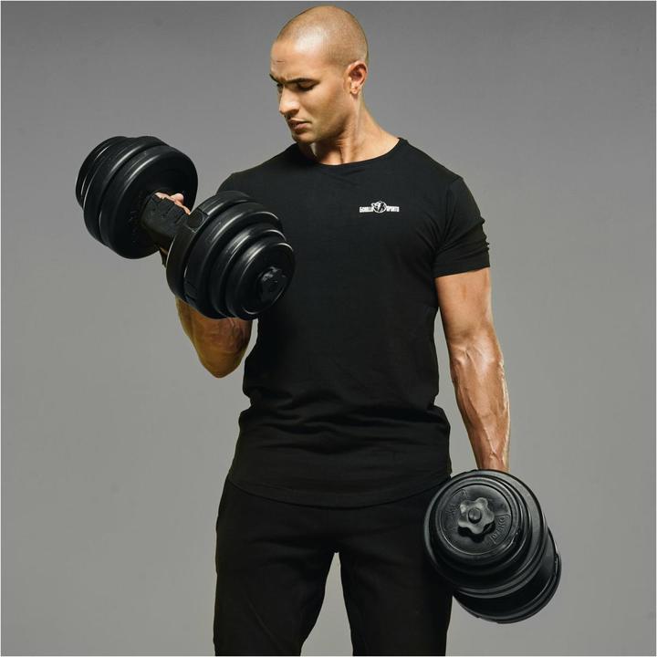 Immagine prodotto Gyronetics Set di manubri (8 x 2,5 kg, 4 x 1,25 kg, 4 x 0,75 kg)