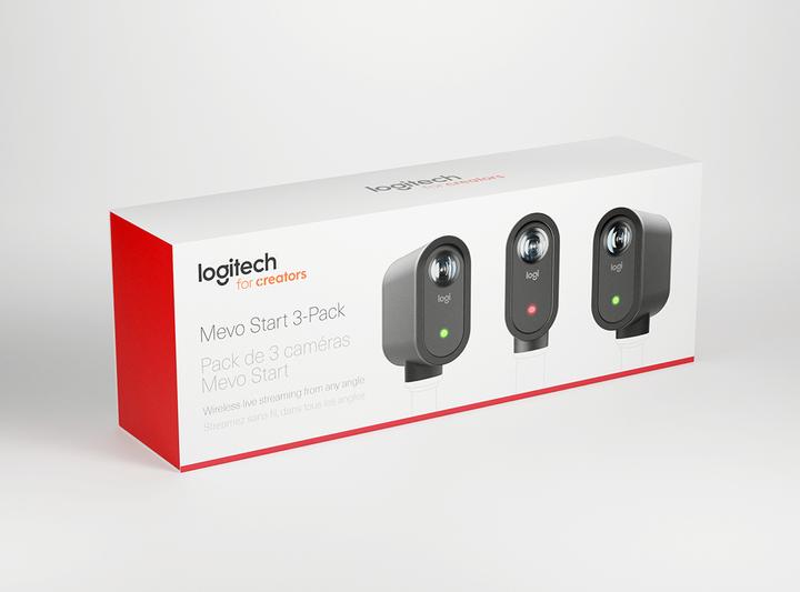 Productafbeelding Logitech Mevo Start 3er-Pack (2 Mpx)