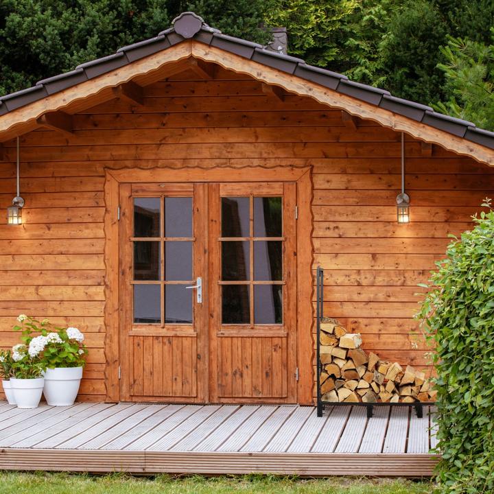 Actual product image Relaxdays Firewood rack (121 x 30.5 x 116 cm)